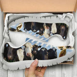 Cow Funny Sneakers Shoes For Women, Shoes For Men Sneaker Custom Shoes
