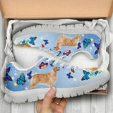 Golden Retriever Sneakers Shoes For Women, Shoes For Men Sneaker Custom Shoes