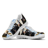 Cow Funny Sneakers Shoes For Women, Shoes For Men Sneaker Custom Shoes