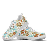 Bohemain Elephant Petal Sneakers Shoes For Women, Shoes For Men Sneaker Custom Shoes
