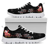 Cow Christmas Sneakers Shoes For Women, Shoes For Men Sneaker Custom Shoes