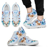 Chihuahua Butterfly Sneakers Shoes For Women, Shoes For Men Sneaker Custom Shoes