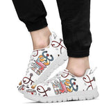 Nurse White Sneakers Shoes For Women, Shoes For Men Sneaker Custom Shoes