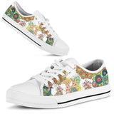 Mandala Rabbit Low Top Shoes For Women, Shoes For Men Custom Shoes