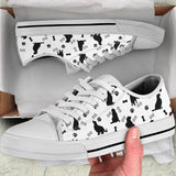Golden Retriever Bones Low Top Shoes For Women, Shoes For Men Custom Shoes