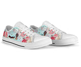 Dachshund Woof Woof Low Top Shoes For Women, Shoes For Men Custom Shoes