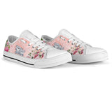 Koala Flower Low Top Shoes For Women, Shoes For Men Custom Shoes