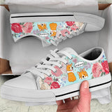 Corgi Woof Woof Low Top Shoes For Women, Shoes For Men Custom Shoes
