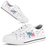 Turtle Butterflies Low Top Shoes For Women, Shoes For Men Custom Shoes