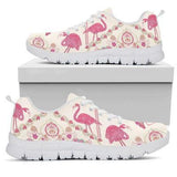 Bohemain Flamingo Petal Sneakers Shoes For Women, Shoes For Men Sneaker Custom Shoes