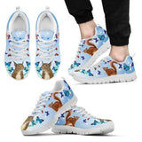 Squirrels Butterfly Sneakers Shoes For Women, Shoes For Men Sneaker Custom Shoes