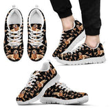 Golden Sneakers Shoes For Women, Shoes For Men Sneaker Custom Shoes