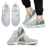 Chickens Flower Petal Sneakers Shoes For Women, Shoes For Men Sneaker Custom Shoes