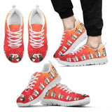 Penguins Christmas Sneakers Shoes For Women, Shoes For Men Sneaker Custom Shoes