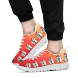 Penguins Christmas Sneakers Shoes For Women, Shoes For Men Sneaker Custom Shoes