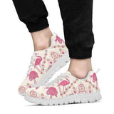 Bohemain Flamingo Petal Sneakers Shoes For Women, Shoes For Men Sneaker Custom Shoes