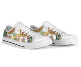 Mandala Rabbit Low Top Shoes For Women, Shoes For Men Custom Shoes