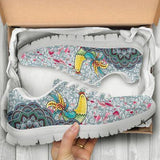 Chickens Flower Petal Sneakers Shoes For Women, Shoes For Men Sneaker Custom Shoes