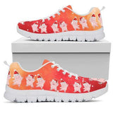 Pigs Christmas Sneakers Shoes For Women, Shoes For Men Sneaker Custom Shoes