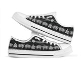 Pig Pattern Low Top Shoes For Women, Shoes For Men Custom Shoes