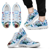 Shark Butterfly Sneakers Shoes For Women, Shoes For Men Sneaker Custom Shoes