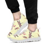 Dragonfly Pastel Sneakers Shoes For Women, Shoes For Men Sneaker Custom Shoes