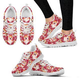 Corgi Cross Sneakers Shoes For Women, Shoes For Men Sneaker Custom Shoes