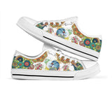 Mandala Parrot Low Top Shoes For Women, Shoes For Men Custom Shoes