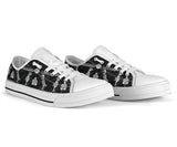Penguin Pattern Low Top Shoes For Women, Shoes For Men Custom Shoes