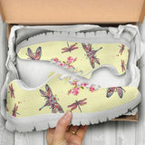 Dragonfly Pastel Sneakers Shoes For Women, Shoes For Men Sneaker Custom Shoes