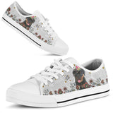 Rottweiler Awesome Low Top Shoes For Women, Shoes For Men Custom Shoes