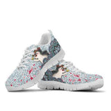 Penguins Flower Petal Sneakers Shoes For Women, Shoes For Men Sneaker Custom Shoes