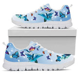 Dolphin Butterfly Sneakers Shoes For Women, Shoes For Men Sneaker Custom Shoes