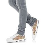 Sloths Chibi Low Top Shoes For Women, Shoes For Men Custom Shoes