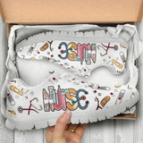Nurse White Sneakers Shoes For Women, Shoes For Men Sneaker Custom Shoes