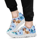 Chihuahua Butterfly Sneakers Shoes For Women, Shoes For Men Sneaker Custom Shoes