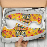 Flamingo Peace Sneakers Shoes For Women, Shoes For Men Sneaker Custom Shoes