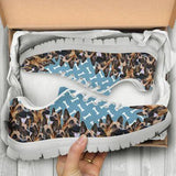 German Shepherd Chibi Sneakers Shoes For Women, Shoes For Men Sneaker Custom Shoes