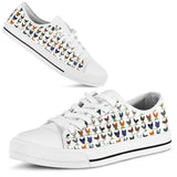 Chickens Cute Low Top Shoes For Women, Shoes For Men Custom Shoes