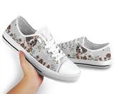 St Bernard Awesome Low Top Shoes For Women, Shoes For Men Custom Shoes