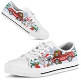 Koala Red Car Low Top Shoes For Women, Shoes For Men Custom Shoes