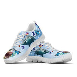 Shark Butterfly Sneakers Shoes For Women, Shoes For Men Sneaker Custom Shoes