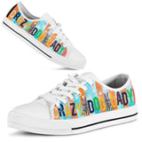 Heeler Crazy Lady Low Top Shoes For Women, Shoes For Men Custom Shoes