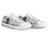 Rottweiler Awesome Low Top Shoes For Women, Shoes For Men Custom Shoes