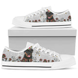 Rottweiler Awesome Low Top Shoes For Women, Shoes For Men Custom Shoes