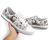 Panda Lovely Low Top Shoes For Women, Shoes For Men Custom Shoes