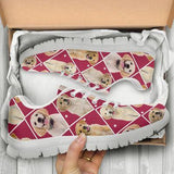 Golden Retriever Cross Sneakers Shoes For Women, Shoes For Men Sneaker Custom Shoes