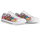 Dachshund Cubes Low Top Shoes For Women, Shoes For Men Custom Shoes