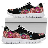 Yorkshire Flower Sneakers Shoes For Women, Shoes For Men Sneaker Custom Shoes