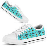 Turtles Cute Low Top Shoes For Women, Shoes For Men Custom Shoes